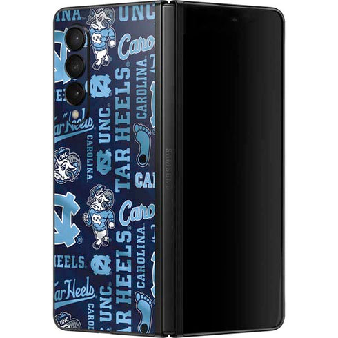 North Carolina Tar Heels Galaxy Z Fold3 5G Skin