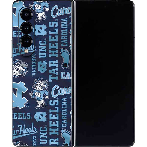 North Carolina Tar Heels Galaxy Z Fold4 5G Skin