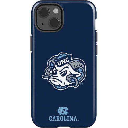 University of North Carolina Tar Heels Icon iPhone 15 Impact Case