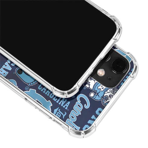 North Carolina Tar Heels iPhone 12 Mini Clear Case