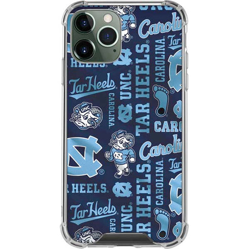North Carolina Tar Heels iPhone 12 Pro Clear Case