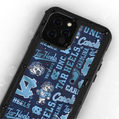 North Carolina Tar Heels iPhone 12 Pro Max Waterproof Case