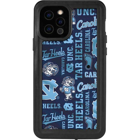 North Carolina Tar Heels iPhone 12 Pro Waterproof Case