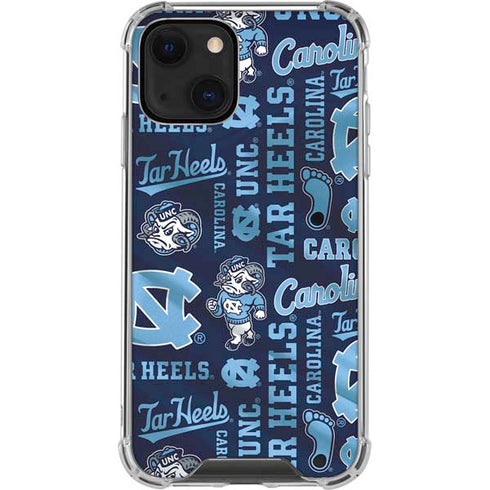 North Carolina Tar Heels iPhone 13 Clear Case