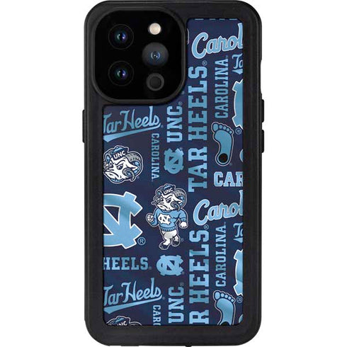 North Carolina Tar Heels iPhone 14 Pro Max Waterproof Case