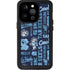 North Carolina Tar Heels iPhone 14 Pro Waterproof Case