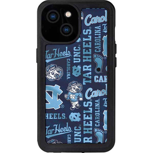 University of North Carolina Tar Heels iPhone 15 Waterproof Case