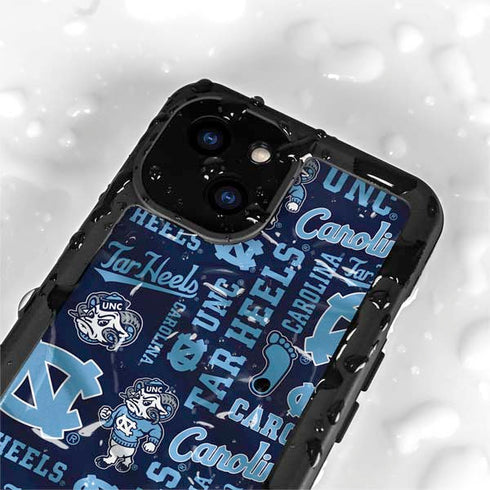 University of North Carolina Tar Heels iPhone 15 Waterproof Case