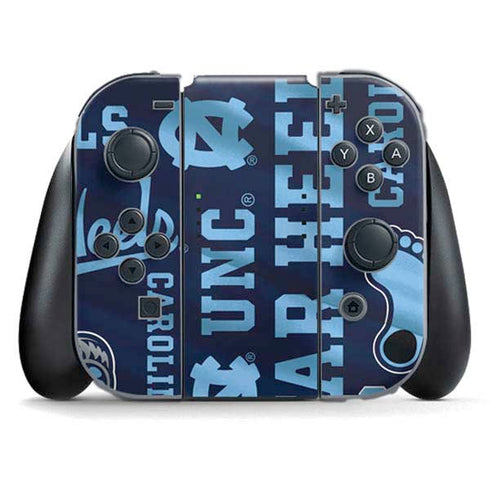 University of North Carolina Tar Heels Nintendo Switch (2017-2021) Joy-Con Controller Skin
