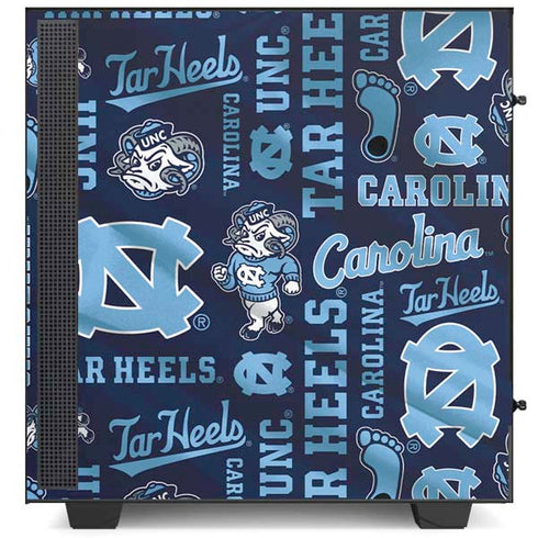 North Carolina Tar Heels NZXT H510 Compact ATX Mid-Tower Case Skin