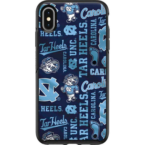 North Carolina Tar Heels OtterBox Symmetry iPhone XS Max Skin