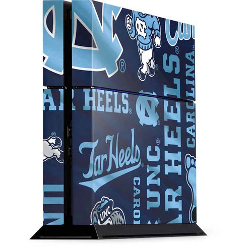 North Carolina Tar Heels PS4 Console Skin