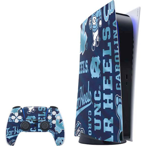 North Carolina Tar Heels PS5 Digital Edition Bundle Skin