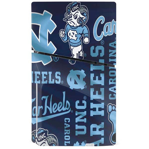 University of North Carolina Tar Heels PS5 Slim Disk Console Skin