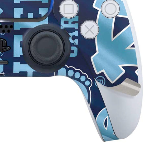 University of North Carolina Tar Heels PS5 Slim Digital Edition Bundle Skin