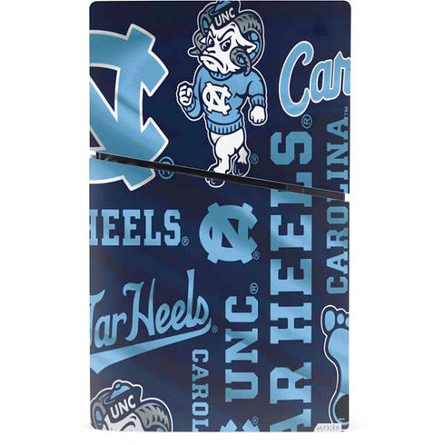 University of North Carolina Tar Heels PS5 Slim Digital Edition Console Skin