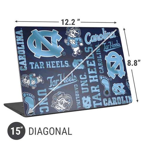 North Carolina Tar Heels Universal Laptop 15in (12.2 x 8.8in) Skin