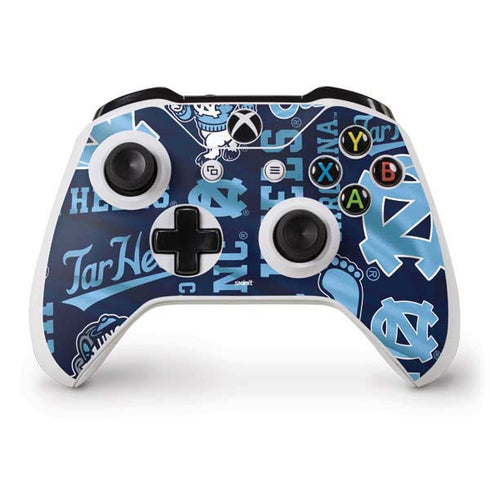 North Carolina Tar Heels Xbox One S Controller Skin