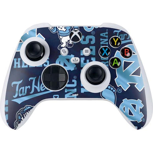 North Carolina Tar Heels Xbox Series S Controller Skin