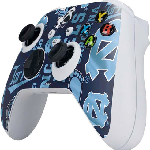 North Carolina Tar Heels Xbox Series S Controller Skin