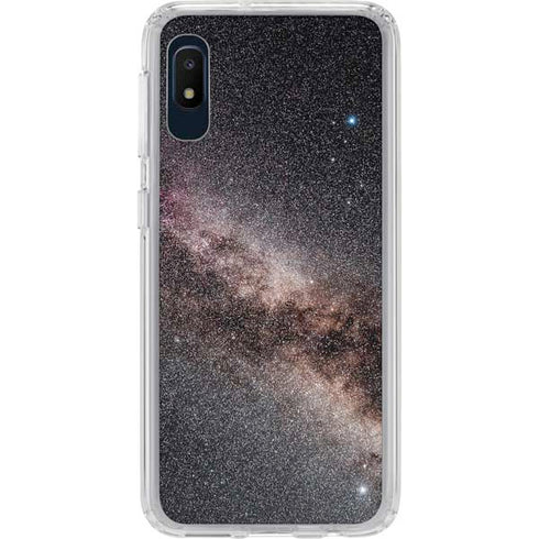 Northern Summer Milky Way Galaxy A10e Clear Case