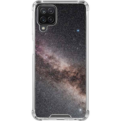 Northern Summer Milky Way Galaxy A12 Clear Case