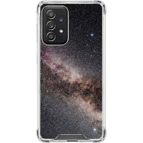 Northern Summer Milky Way Galaxy A52 5G Clear Case