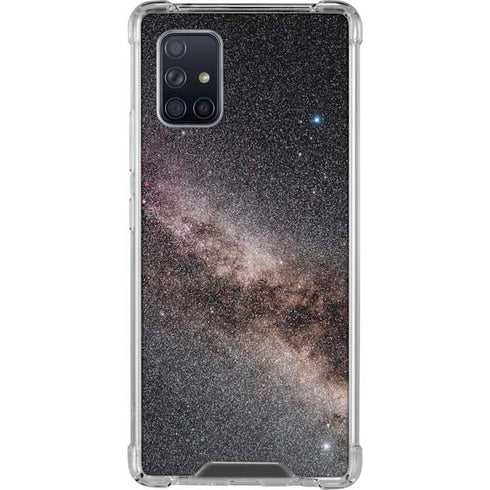 Northern Summer Milky Way Galaxy A71 5G Clear Case
