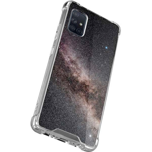 Northern Summer Milky Way Galaxy A71 5G Clear Case