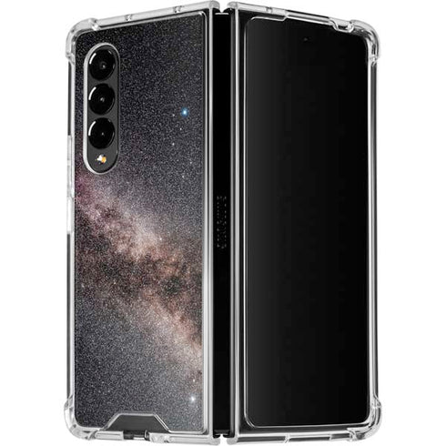 Northern Summer Milky Way Galaxy Z Fold4 5G Clear Case
