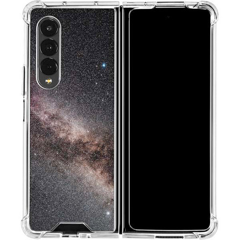 Northern Summer Milky Way Galaxy Z Fold4 5G Clear Case