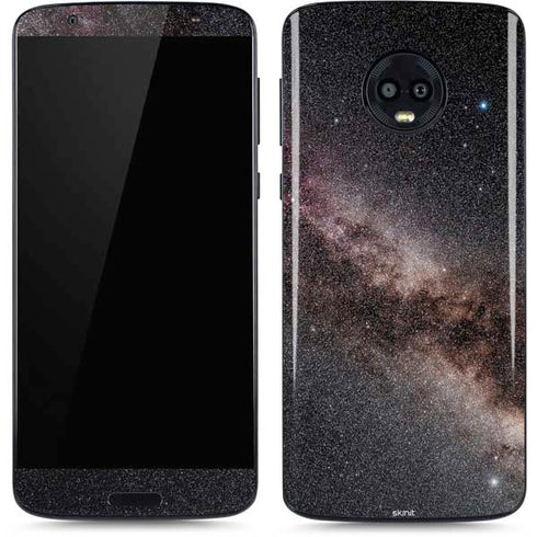 Northern Summer Milky Way Moto G6 Skin