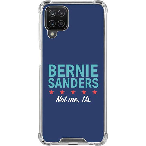 Not Me Us Political Galaxy A12 Clear Case