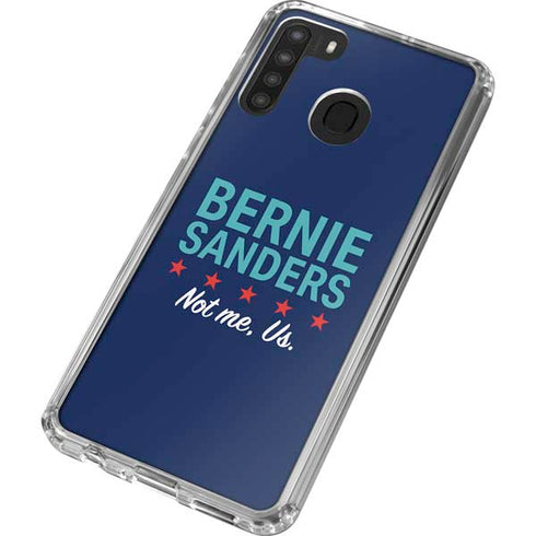 Not Me Us Political Galaxy A21 Clear Case