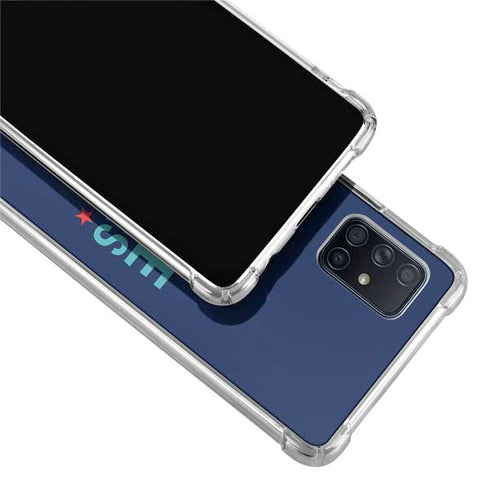 Not Me Us Political Galaxy A71 5G Clear Case