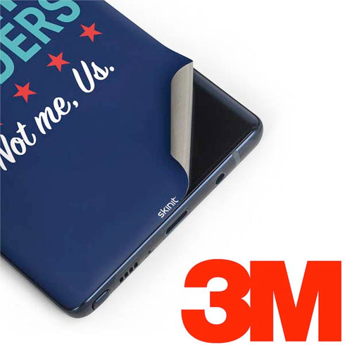 Not Me Us Political Galaxy Note 9 Skin