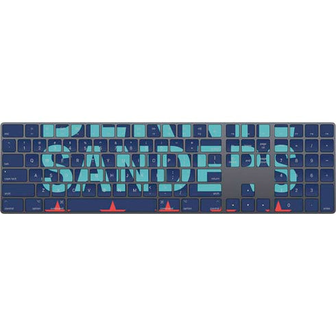 Not Me Us Political Magic Keyboard with Numeric Keypad Skin