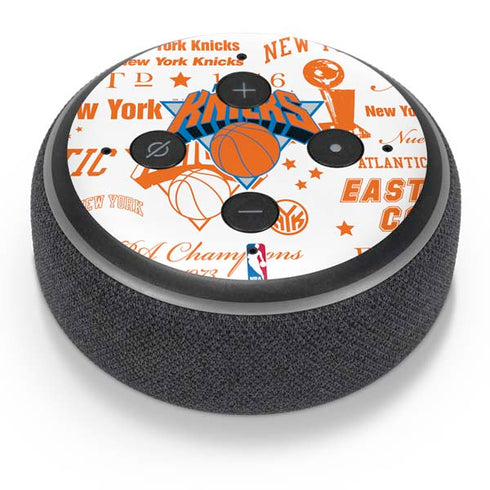 NBA NY Knicks Historic Blast Amazon Echo Dot Skin