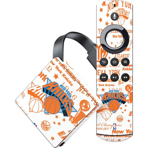 NBA NY Knicks Historic Blast Amazon Fire TV Skin