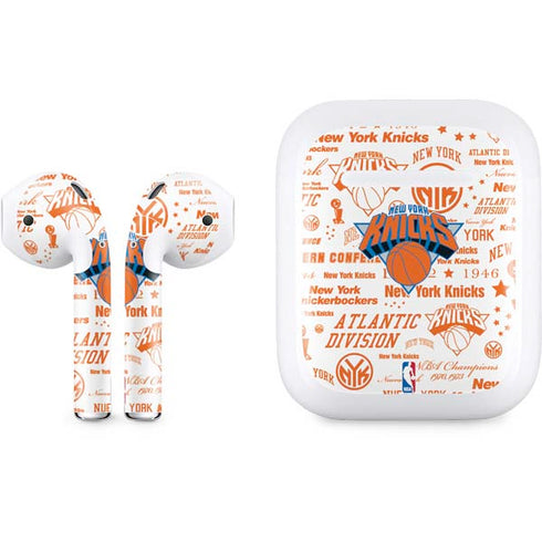 NBA NY Knicks Historic Blast Apple AirPods Skin