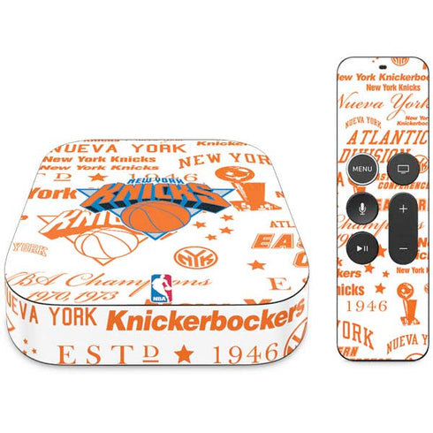 NBA NY Knicks Historic Blast Apple TV Skin
