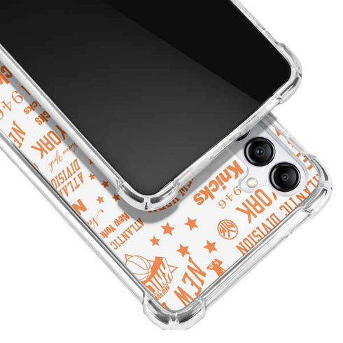 NBA NY Knicks Historic Blast Galaxy A14 5G Clear Case