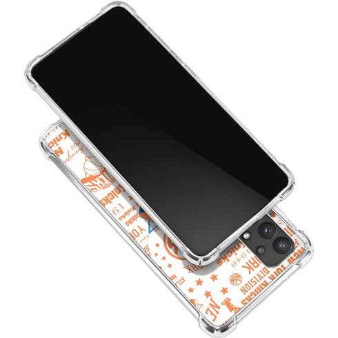 NBA NY Knicks Historic Blast Galaxy A32 5G Clear Case