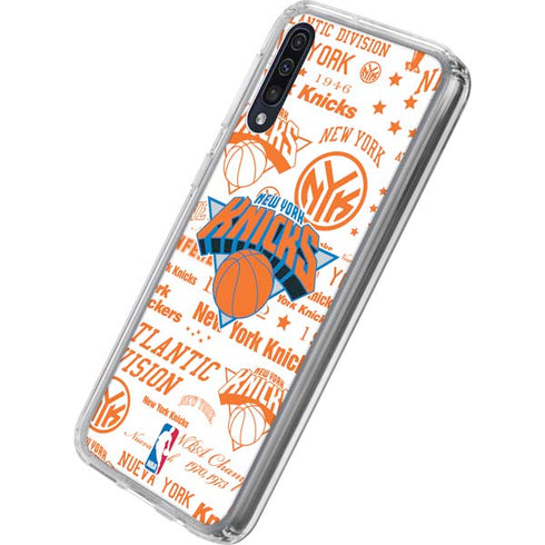 NBA NY Knicks Historic Blast Galaxy A50 Clear Case