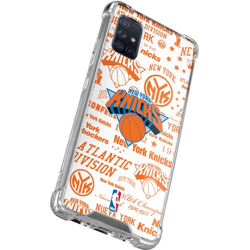 NBA NY Knicks Historic Blast Galaxy A51 5G Clear Case