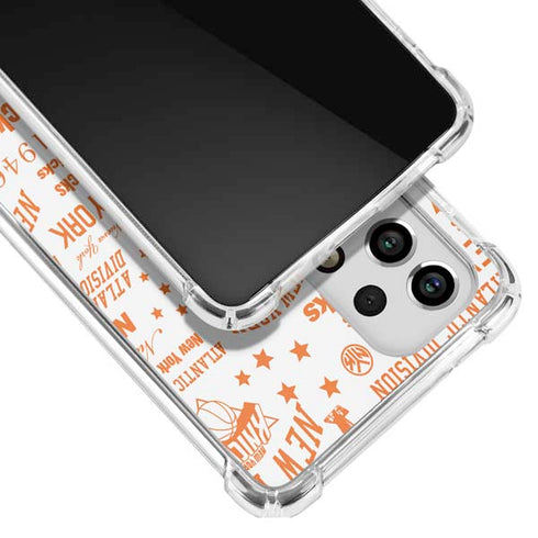 NBA NY Knicks Historic Blast Galaxy A53 5G Clear Case