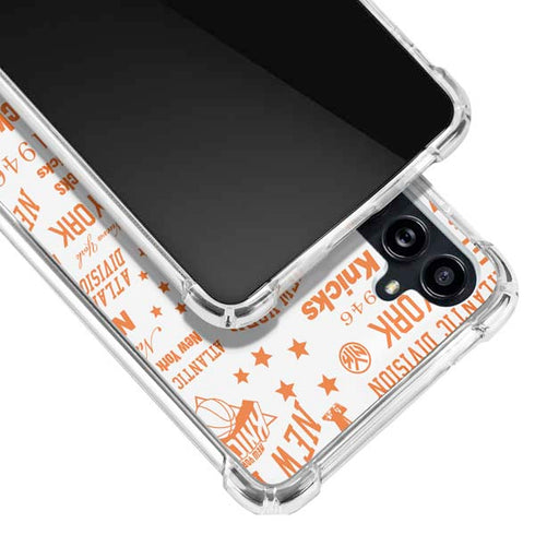NBA NY Knicks Historic Blast Galaxy A54 5G Clear Case