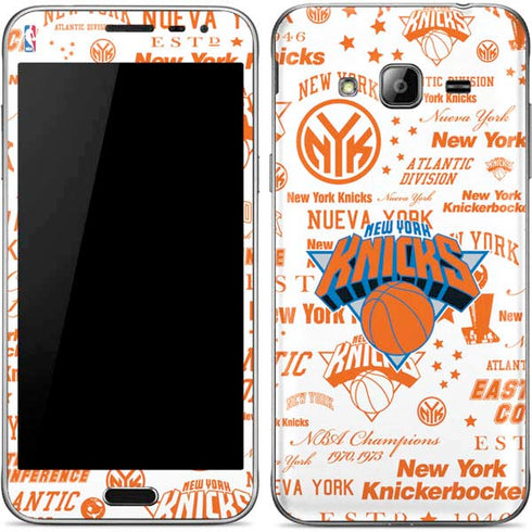 NBA NY Knicks Historic Blast Galaxy J3 Skin