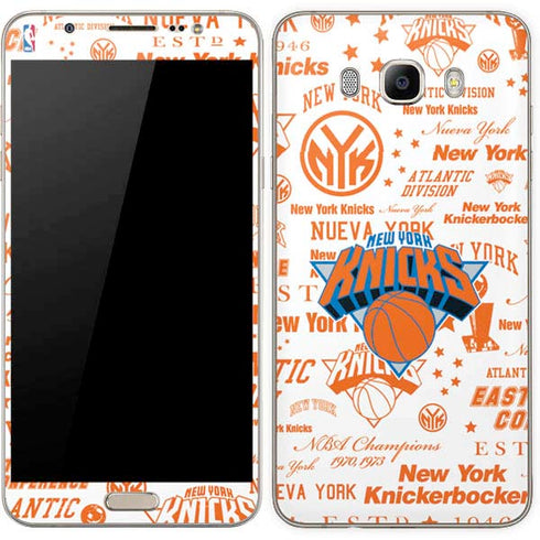 NBA NY Knicks Historic Blast Galaxy J7 Skin