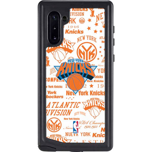 NBA NY Knicks Historic Blast Galaxy Note 10 Waterproof Case